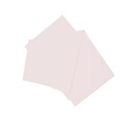 Belledorm Plain Dye Percale Flat Sheet - DOUBLE, POWDER PINK