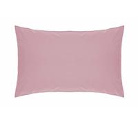 Belledorm Pink Housewife Pillowcase - 200 Thread Count Percale - Blush