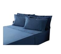 Belledorm Polycotton Extra Deep Fitted Sheet Navy (Single)