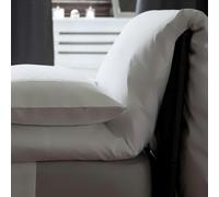 Belledorm Premium Blend 500 Thread Count Duvet Cover - White - White - Kingsize