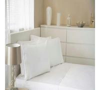 Belledorm Premium Blend 500 Thread Count Flat Sheet - White - White - Single