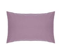 Belledorm Purple Housewife Pillowcase - 200 Thread Count Percale - Misty Rose