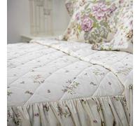 Belledorm Rose Boutique Country Dreams Floral Quilted Fitted Bedspread, Multi, Double