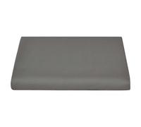 Belledorm Sateen Flat Sheet - Platinum Grey - Superking - Platinum Grey - 100% Cotton