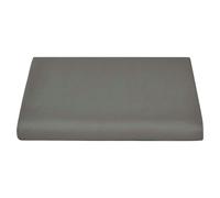 Belledorm Sateen Flat Sheet - Platinum Grey - Superking - Platinum Grey - 100% Cotton