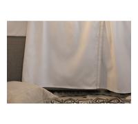 Belledorm Savoy Embroidered Detail Flat Sheet - Oyster - Oyster - King/Super King