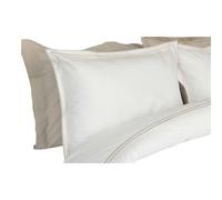 Belledorm Savoy Oxford Pillowcase - Oyster - Oyster - 76cm x 51cm