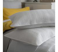 Belledorm Stratford Continental Pillowcase - Grey - One Size - Grey - 100% Cotton