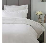 Belledorm Ultralux 1000 Thread Count Duvet Cover - White - White - Double