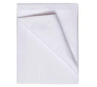 Belledorm White Egyptian Cotton Flat Sheet 1000TC - DOUBLE, WHITE