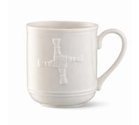 Bell lassic St Brigids Cross 13-cm Mug Porcelain Coffee Tea Cup Embossed Celtic Design