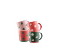 Belleek Living Bright Star Mugs Set Of 4 Multi One Size