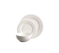 Belleek Living 'Erne' 12 Piece Dinner Set in White Belleek Living White