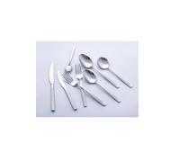 Belleek Living 'erne' 44 Piece Cutlery Set In Silver Silver One Size