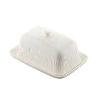 Belleek Living Erne Butter Dish