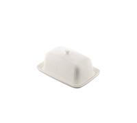 Belleek Living 'erne' Butter Dish In White White One Size
