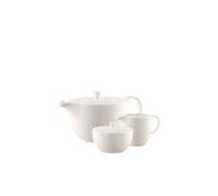 Belleek Living 'erne' Tea Set In White White One Size