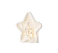 Belleek Living Nativity Star Led In Ivory Ivory 10 inches