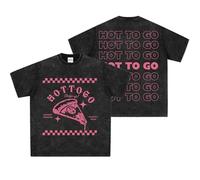 Bellelement Hot to Go Lesbian Pride Shirt Midwest Princess Tour T-Shirt, Black, L-XL