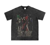 Bellelement Retro The Hex Girls Inspired T-Shirt Goth Rock Music T-Shirt, Black, XXL-3XL