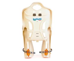 Bellelli B-one Clamp Rear Child Bike Seat Beige,Orange Max 22 kg Boy Max 22 kg Beige