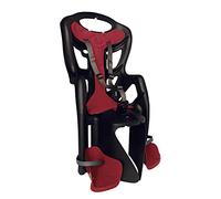 Bellelli Child Rear Bicycle Seat PEPE (up to 22 kg) Clamp Version For Pannier Racks and Parcel Carriers, NOT For Cycle Frames (Black)