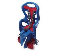 Bellelli Child Rear Bicycle Seat PEPE (up to 22 kg) Clamp Version For Pannier Racks and Parcel Carriers, NOT For Cycle Frames (Blue)