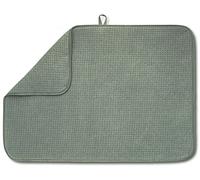 Bellemain XXL Dish Mat 24 x 17 (Largest MAT) Microfiber Dish Drying Mat, Super Absorbent by (Green)