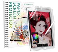 BELLEMOND | The Original Made in Japan Paper Screen Protector for iPad Pro 12.9” (2nd/1st Gen, 2017/2015) w/Home Button | Matte Surface PET Film for Writing, Drawing & Note-Taking | 2 Set