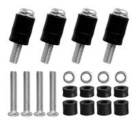 Belleone Wall Mounting Screws Bolts Fit for Samsung TV - M8 x 45mm with 25mm Long Spacers, Solid Screw Bolts Hardware, TV Mounting Bolts Compatible with Samsung 50" 55" 60" 65" 70" 75" 82" TV