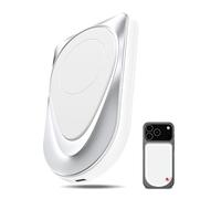 BelleRise Magnetic Portable Charger, 10000mAh Wireless Portable Charger USB-C Cable, Compatible Battery,Pack Power Bank for iPhone 17/16/15/14/13/12 Series (White)