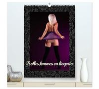Belles femmes en lingerie (Calendrier mural haut de gamme 2027 DIN A2 horizontal), CALVENDO calendrier mensuel: Femmes sensuelles et élégantes en dentelle et bas nylon