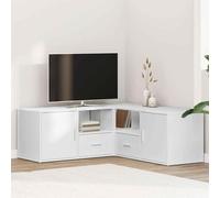 belleville large wooden sideboard tv stand in white