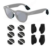 BelleVive 6 Pairs Silicone Nose Pads for Glasses, Non-slip, Self-adhesive Nose Cushions, Anti-slip Set, 2 Pairs of Ear Hooks Compatible with Ray-Ban Meta Wayfarer/Skyler/Headliner/Gen 2