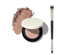 BelleVive Multicoloured Metallic Eyeshadow, Buildable, Shimmering Glitter Eyeshadow with a Foil-Like Metallic Finish for a Subtle Day Look or Evening Effect, #02
