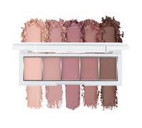 BelleVive Neutral Nude Brown Eyeshadow Palette Makeup, 5 Colours with Velvety Matte Finish, Cool Toned Nude Taupe Eyeshadows, Natural Everyday Makeup, Long-lasting, 04#