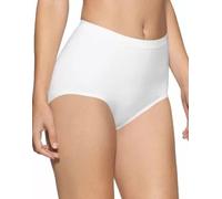 BELLEZZA BABE Seamless High-Waisted Control Briefs, Ladies Full Coverage Underwear, 4 Colors, S-XXXL (UK, Alpha, XL, Regular, Regular, White)