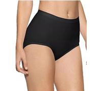 BELLEZZA BABE Seamless High-Waisted Control Briefs, Ladies Full Coverage Underwear, 4 Colors, S-XXXL (UK, Alpha, XL, Regular, Regular, Black)