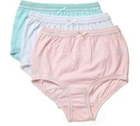 BELLEZZA BABE Women's Victoria Full Brief Cotton Underwear, Pack of 3, Pink/White/Mint (UK, Alpha, XXL, Regular, Regular, 12, MIX PACK)
