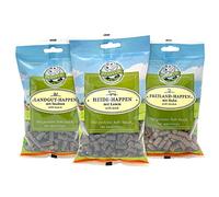 Bellfor Freiland-Happen Heide-Happen and Landgut-Happen dog snacks set of 3 soft snacks 3 x 200 g easily digestible low in carbohydrates and without artificial additives
