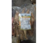 Bellfor Healthy Dog Treat - Rabbit Ears without Fur - 200 g. Natural dog chews that promote dental health. Grain-free treats for dogs with sensitive stomachs.