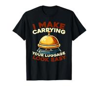 Bellhop Concierge Luggage - Hotel Bellhop T-Shirt