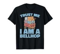 Bellhop Hotel Concierge - Luggage Bellhop T-Shirt