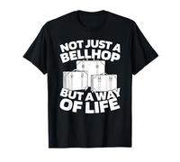 Bellhop Hotel - Concierge Luggage Bellhop T-Shirt