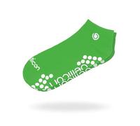 bellicon Non-Slip Socks | For Secure Grip & Comfort When Training on the Mini Trampoline | Grip & Barefoot Feel Accessories (Green)