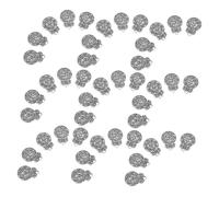 BELLIFFY 100pcs Chinese Five Elements Pendant Charms Metal Alloy Jewelry Making Accessories for Women Necklace Bracelet Earrings Mixed Style Lucky Symbol Charms for DIY Crafting