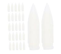 BELLIFFY 100pcs Nylon Replacement Nibs for Paint Markers Soft Tips for Acrylic Pens Wear-resistant Pen Points for Students Artists and Permanent Marker Use