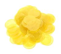 BELLIFFY 100pcs Round Shells Pieces for Diy Crafting Polished Shell Pendants for Jewelry Making Wind Chime Accessories for Dream Catcher and Wind-bell Projects