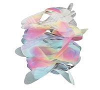 BELLIFFY 100pcs Simulated Dragonfly Wing Earring Decors Mixed Colors DIY Handmade Earrings Supplies for Women Jewelry Craft and Art Decorations Random Color