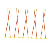 BELLIFFY 10pcs 41CM Suction Cup Arrows for Archery Replacement Arrows Standing Target for Precision Practice Sturdy Plastic for Boys Activity Toys